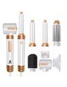 Thulos Secador de Pelo 7 en 1 Th-by25 Blanco 1400w Con Accesorios Multifunción