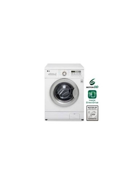Lavadora lg f14b8tdw1 8kg 1400 rpm  a+++ blanca F14B8TDW1 kiwiku.com