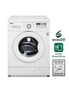 Lavadora lg f10b8tdw 8kg 1000 rpm  a+++ blanca, motor invertes 2 aÑos g F10B8TDW kiwiku.com