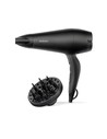 Babyliss Secador de Pelo D215de Con Difusor Negro 2000 W Potencia Suave 2 Velocidades 3 Temperaturas Unisex