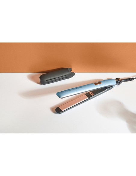 Plancha de Pelo Remington S9300 Shine Therapy Pro Azul | Kiwiku - Alineado Brillante con Argán