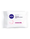 Nivea Toallitas Desmaquilladoras Suaves 3 en 1 para Piel Sensible 40 Unidades