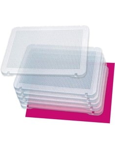 miniland_educational_pegs:_set_de_6_placas_transparentes_para_mosaicos_8413082318307_oferta 2
