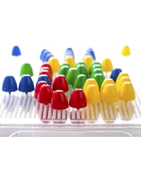 Compra Miniland Pegs: Set De 6 Placas Transparentes Para Mosaicos En Kiwiku