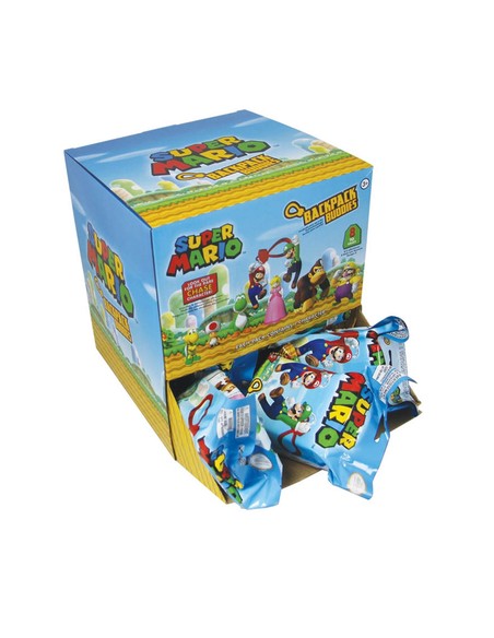 PALADONE Super Mario Figuras con Colgante Backpack Buddies | Mini Figuras Sorpresa Nintendo Kiwiku