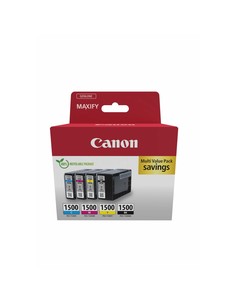 canon_pgi-1500_bk/c/m/y_multipack_cartucho_de_tinta_original_para_impresoras_pixma_4_colores_negro_cian_magenta_amarillo_8714574 2