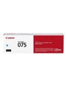 Canon Toner 075 Cian para Impresoras Láser Multifunción y Sencillas Rendimiento Hasta 1300 Páginas