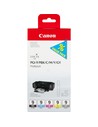 Canon Cartucho de Tinta Pgi-9 Original Multipack Cian, Gris, Foto Negro, Magenta, Amarillo para Impresoras Pixma