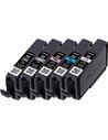 Canon Pgi-72 Multipack 5 Cartuchos de Tinta Original Negra Gris Magenta Cian Fotocian