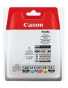 Canon Pgi-580+cli-581 Cartuchos Multipack de Tinta Original Cian Magenta Amarillo Pigment Black