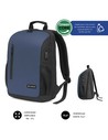Subblim Nomad Xpand Air Padding City Backpack Mochila Azul Poliéster Reciclado 20l