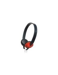 Auriculares panasonic hx35e diadema ligera rojo mini jack 3.5mm RP-HX35E-R kiwiku.com