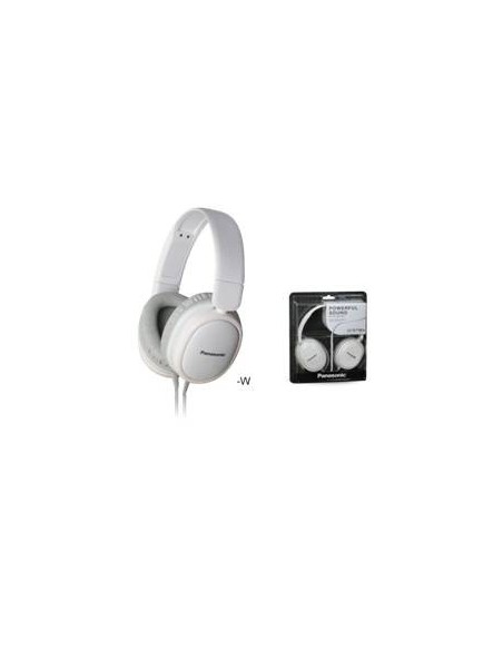 Auriculares panasonic rp-hx250 diafragma 32mm blanco RP-HX250-W kiwiku.com
