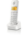 Philips d2101 - teléfono single con manos libres, blanco