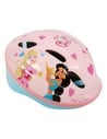 Volare Casco de Bicicleta Princess Bicycle Helmet 52-56 Cm Ajustable para Niños Con Diseño Princesa