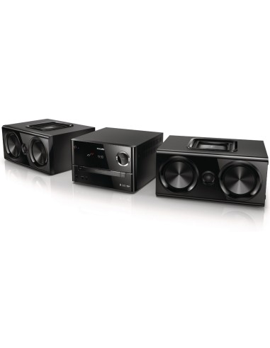 Philips BTM3160/12 - Microcadena (150 W, Bluetooth, USB 2.0), negro BTM3160/12 kiwiku.com