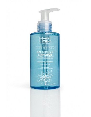 MARTIDERM Essentials Gel Micelar Limpiador 200 ml | Limpieza Suave para Piel Sensible | Kiwiku