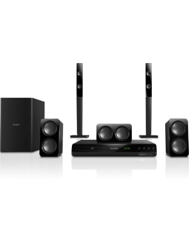 Philips HTD3540/12 - Equipo de Home Cinema 5.1 de 300 W (HDMI, USB), negro HTD3540/12 kiwiku.com