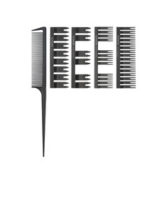 lussoni_juego_de_peines_dc_500_dressing_comb_set_lote_de_5_piezas_para_cabello_5903018916538_oferta