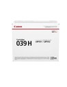 Canon Toner 039h Negro Original para Impresoras Lbp351dn y Lbp352dn, Alto Rendimiento 25.000 Copias
