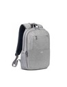 Rivacase 7760 Grey Laptop Backpack 15.6 Pulgadas Resistente Al Agua Con Compartimento Blindado
