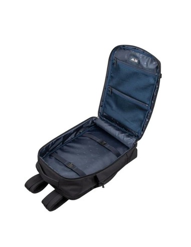 Rivacase 8461 Black Travel Laptop Backpack 17.3" | Mochila Protectora para Portátiles | Kiwiku