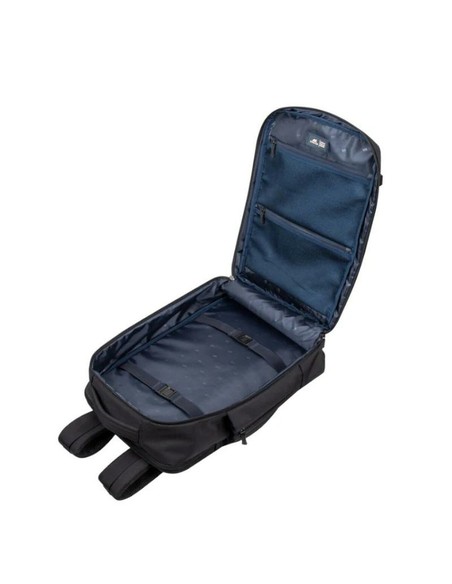 Rivacase 8461 Black Travel Laptop Backpack 17.3" | Mochila Protectora para Portátiles | Kiwiku