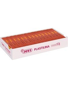 jovi_school_plastilina_pastillas_150_gr_marrón_caja_de_15_unidades_8412027002462_oferta 2