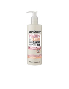 soap_&_glory_peaches_and_clean_leche_limpiadora_facial_350_ml_con_aceite_de_jojoba_y_extracto_de_melocotón_5000167311099_oferta