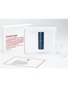 La Bouche Rouge Navy Blue Leather Lipstick Case - Estuche de Cuero Azul Marino para Barra de Labios