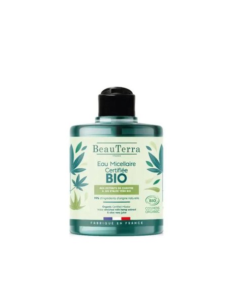 beauterra_bio_agua_micelar_500_ml_limpieza_facial_orgánica_con_aloe_vera_y_extracto_de_cáñamo_3770008167308_oferta