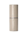La Bouche Rouge Beige Leather Lipstick Case - Estuche de Cuero Beige para Barra de Labios