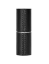 La Bouche Rouge Black Leather Lipstick Case Estuche de Cuero Negro para Barra de Labios