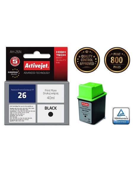 activejet_cartucho_de_tinta_original_ah-26n_negro_alto_rendimiento_40_ml_compatible_con_hp_deskjet_y_officejet_5904356280152_ofe
