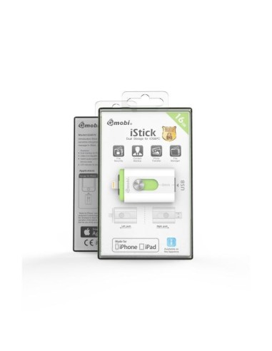 Silver Hi-Tech Istick Gmobi - Memoria USB DUAL 16GB 17080 kiwiku.com