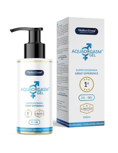 Medica Group Aqua Orgasm Gel Íntimo 150 ml | Lubricante Estimulante para Placer | Kiwiku