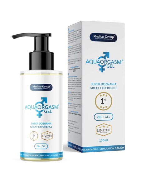 Medica Group Aqua Orgasm Gel Íntimo 150 ml | Lubricante Estimulante para Placer | Kiwiku