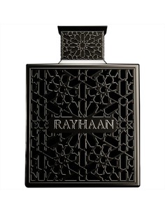 Rayhaan Obsidian Woody Spicy Amber Eau de Parfum Masculino de Larga Duración 100 ml