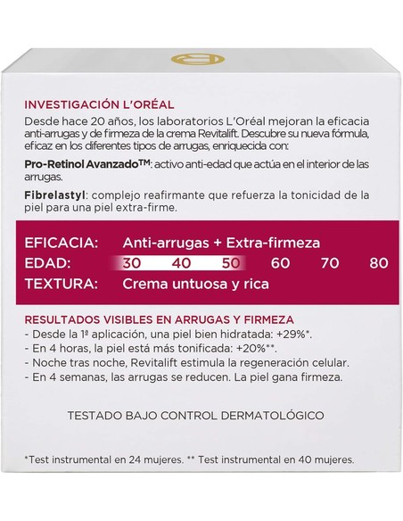 Compra L'OREAL PARIS Revitalift Crema De Noche 50 ml en Kiwiku