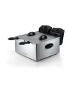 Tristar fr-6931 - freidora, termostato dual, 2 x 3 l