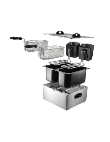Tristar FR-6931 - Freidora, termostato dual, 2 x 3 l FR-6931 kiwiku.com