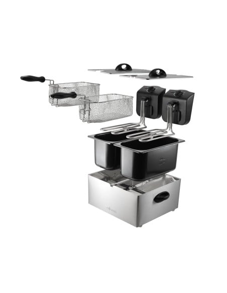 Tristar FR-6931 - Freidora, termostato dual, 2 x 3 l FR-6931 kiwiku.com