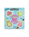 The Fruit Company Bombas de Baño Aromáticas 5 Unidades - Relajantes y Hidratantes para Cuidado Personal