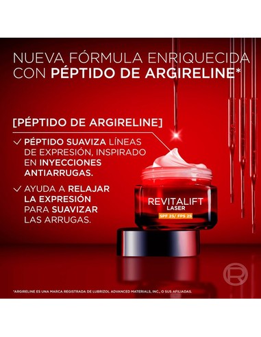 Compra L'OREAL PARIS Revitalift Laser Crema Antiedad SPF25 50 ml en Kiwiku