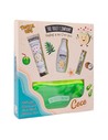 The Fruit Company Set Coco Regalo Summer Eau de Toilette 100 Ml Aceite Labial Crema Manos y Neceser Vegan