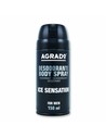 Agrado Ice Sensation Desodorante en Spray para Hombre y Mujer, Fragancia Fresca y Duradera, 150 Ml