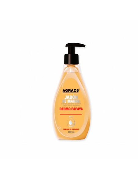 agrado_jabÓn_de_manos_papaya_500_ml_-_jabón_líquido_hidratante_con_aroma_tropical_para_cuidado_diario_8433295057855_oferta