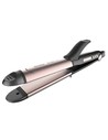 Cecotec Bamba Ritualcare 1000 2in1 Plancha de Pelo de Cerámica Negro/rosa Con Cepillo Alisador