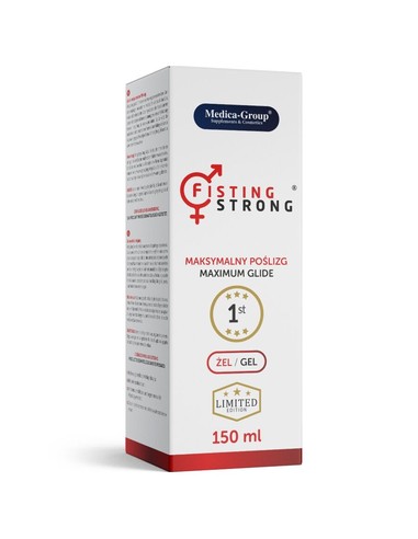 Gel Íntimo Anal Fisting Strong Medica Group 150 ml | Lubricante Relajante Muscular | Kiwiku