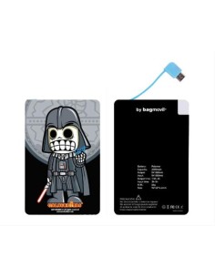 Cargador externo power bank 2300 mah vader calaveritas BXBAG0935 kiwiku.com